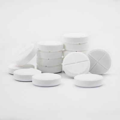 Disinfectant C3N3O3Cl3 TCCA 90 Chlorine Tablets For Paddling Pool