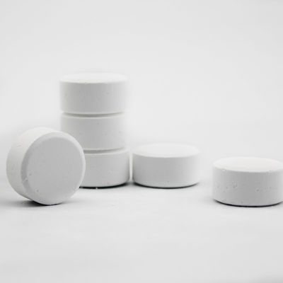 5g 20g TCCA Tablets C3O3N3Cl3 Trichloroisocyanuric Acid Used In Pools